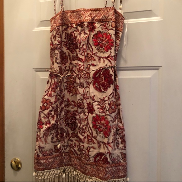 ZIMMERMANN
Vitali belted fringed embellished printed cotton mini dress size 0 - Picture 8 of 13